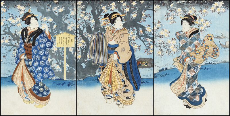 hoa thổi hồn vào tranh